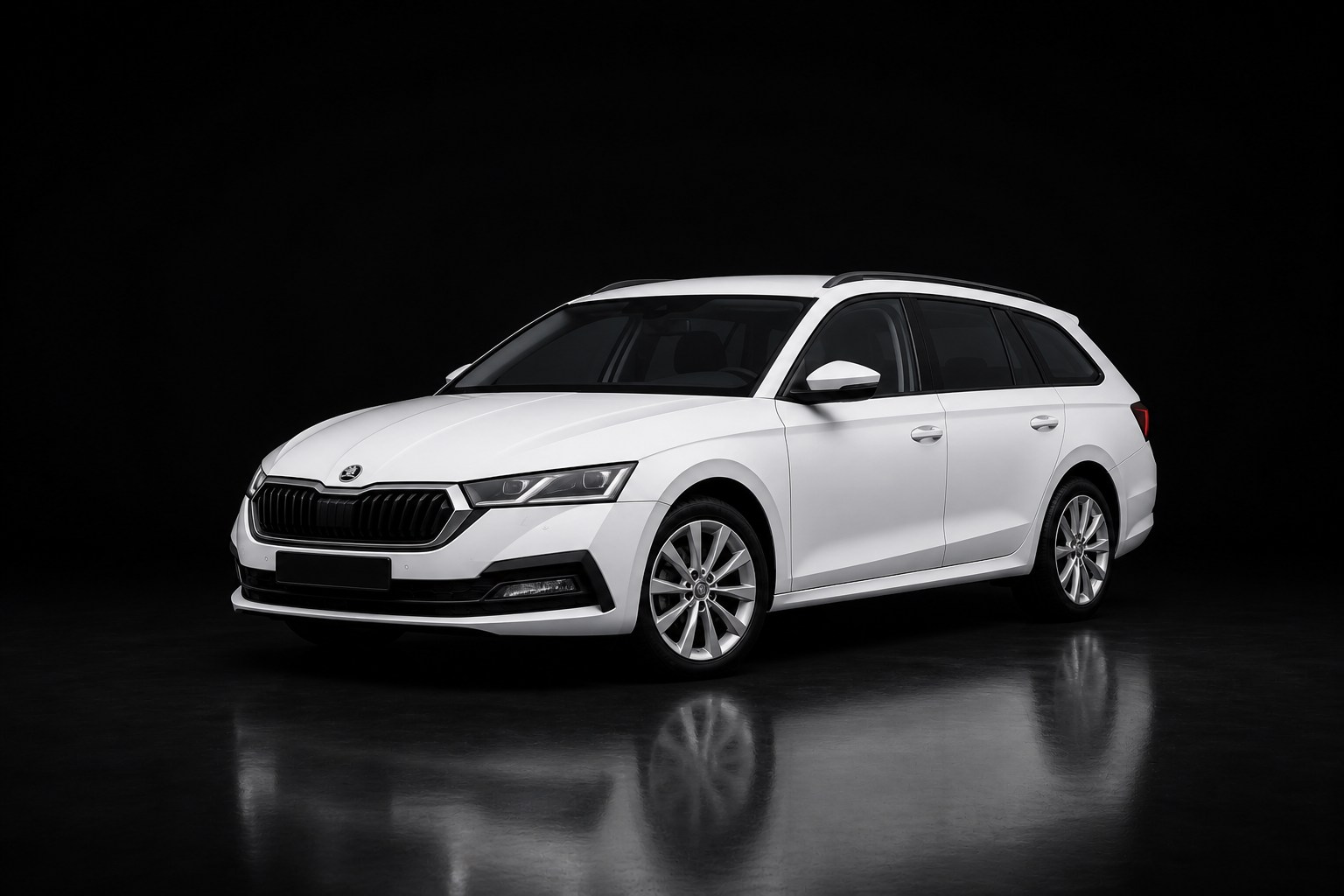 Bela Škoda Octavia Combi